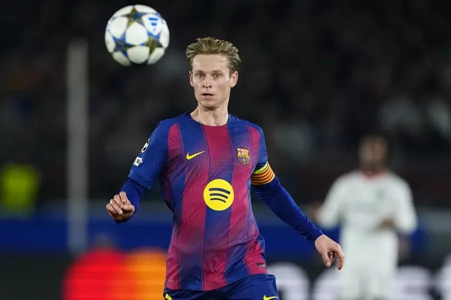 Frenkie de Jong sufre lesión muscular y estará de baja entre cinco y seis semanas